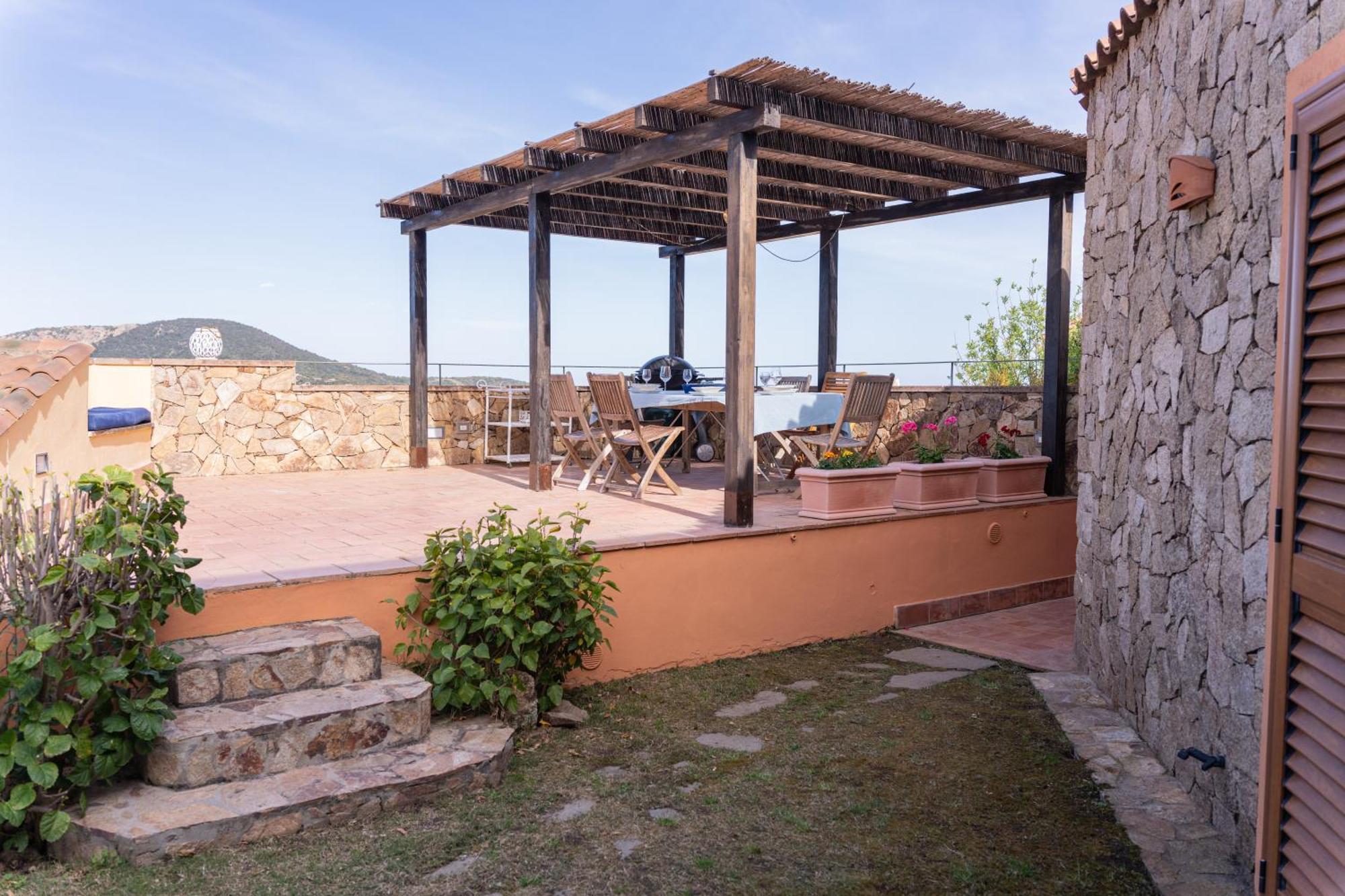 Residenza Del Barone Villa Zoe Chia - Vista Mare Eksteriør billede