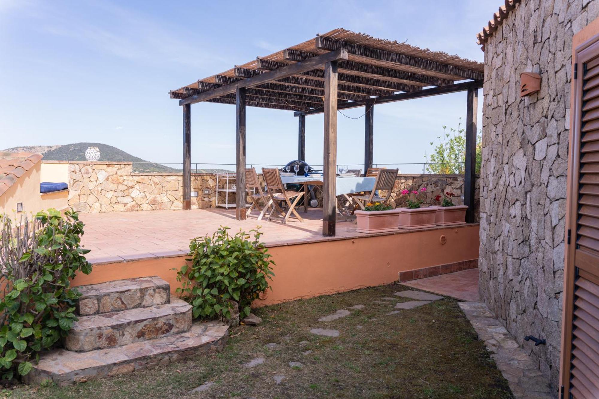 Residenza Del Barone Villa Zoe Chia - Vista Mare Eksteriør billede