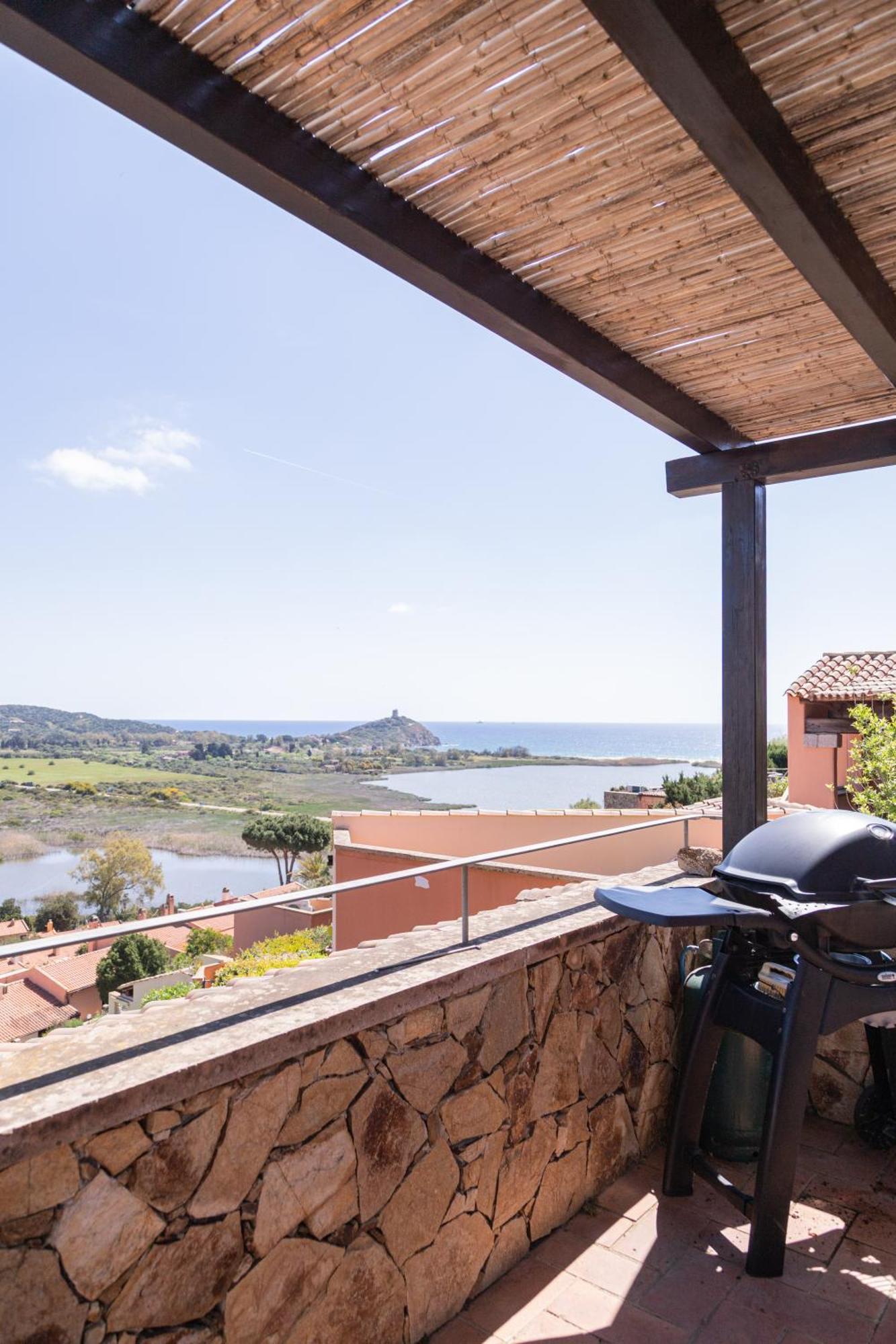 Residenza Del Barone Villa Zoe Chia - Vista Mare Eksteriør billede
